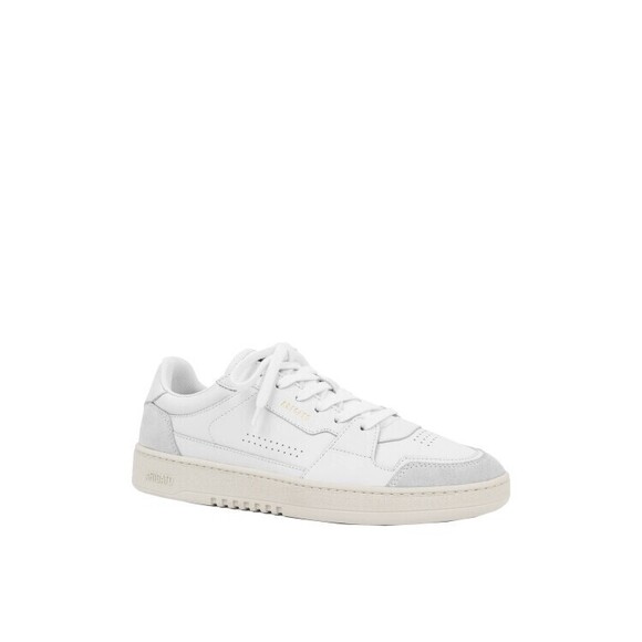 Axel Arigato Handcrafted White Sneakers With Contrasting Leather Panels - NWT